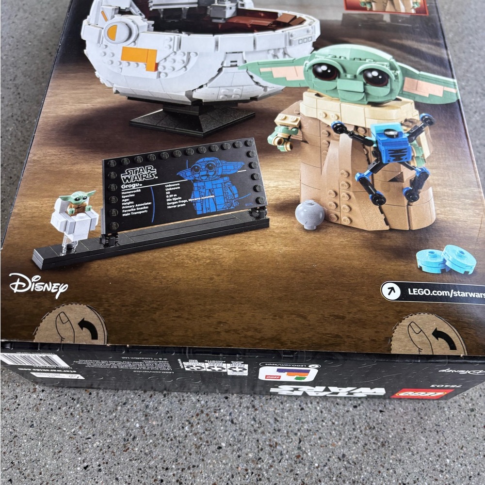 NEW: Lego Star Wars Grogu in Hover Pram - Picture 4 of 5